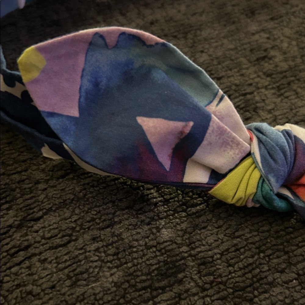 Multicolor Patterned Headband - Picture 5 of 8